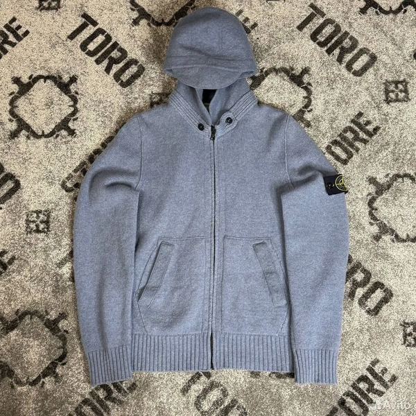Stone Island Zip-Hoodie Wool Knit AW2010